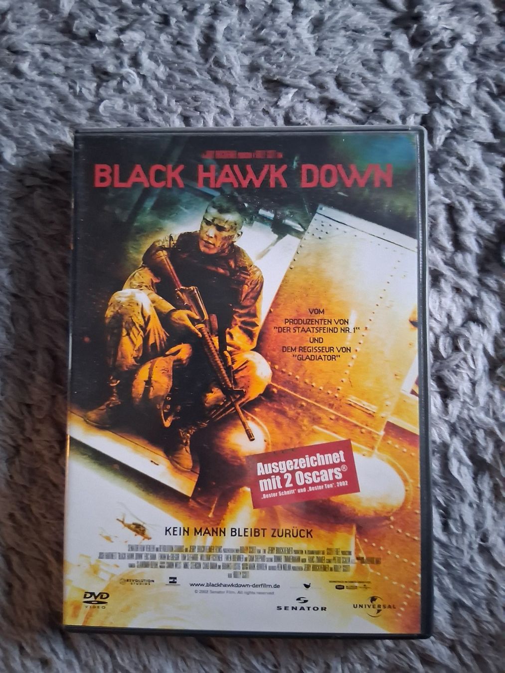Tutti i DVDs: BLACK HAWK DOWN      DVD – Usato da Wetzikon ZH venduto da Ramones01