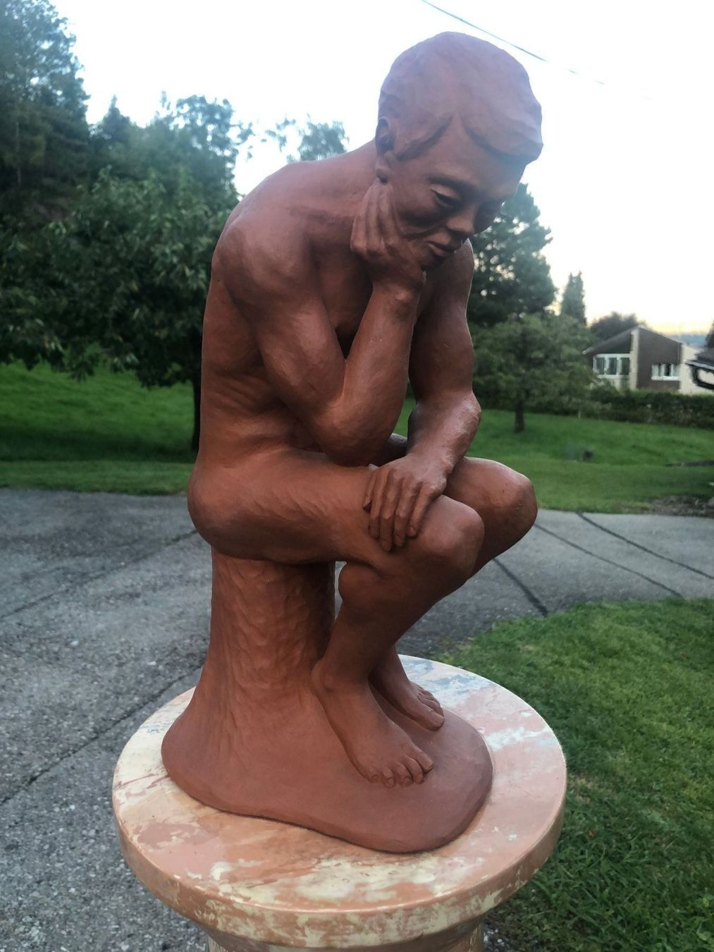 Sculture & Statue: Der Denker – Usato da Altstätten venduto da antikundart