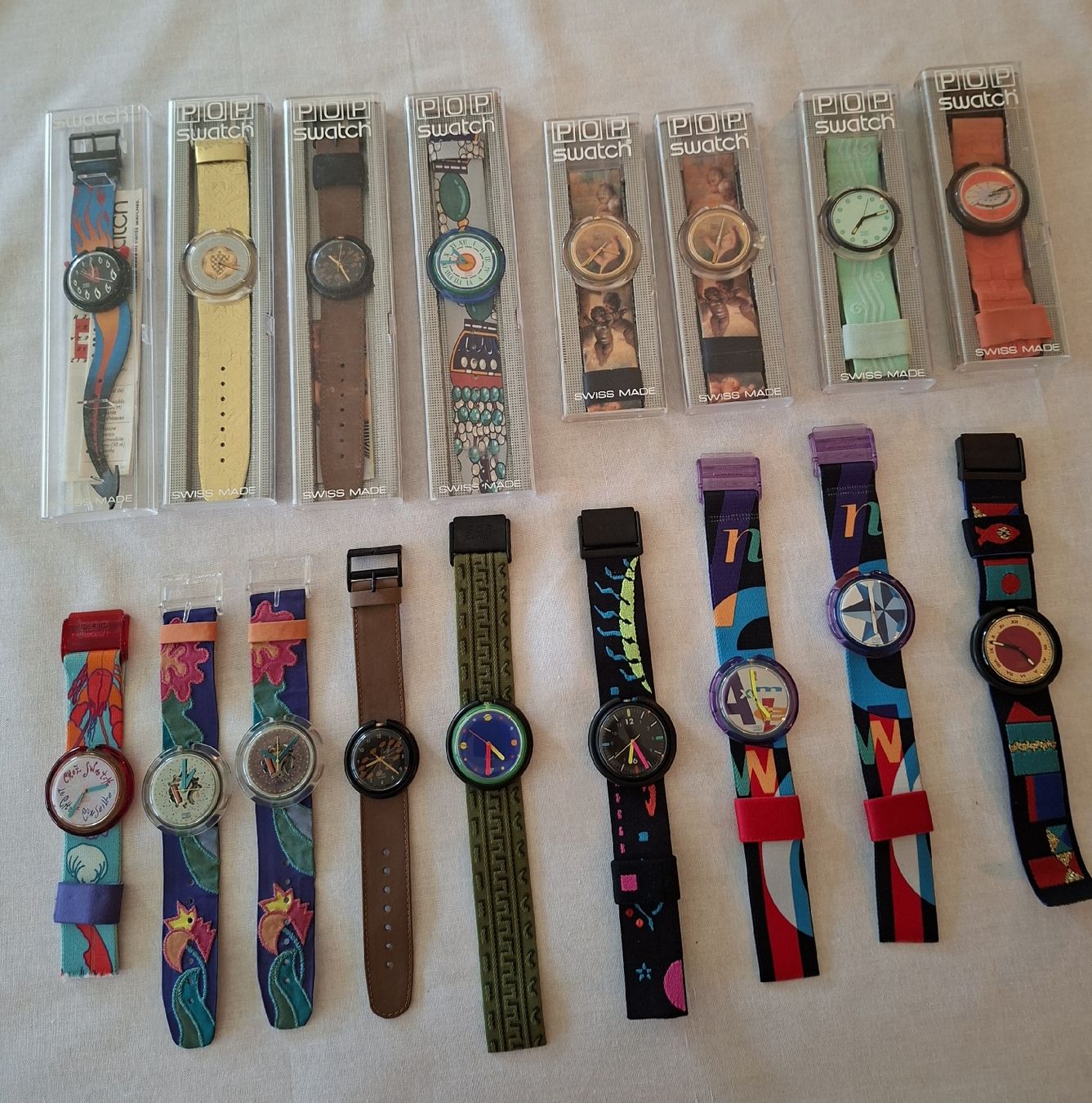 Swatch Orologi: Swatch POP Swatch 17 Stk. – Usato da Spiez venduto da -37- 4