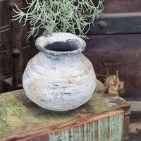 Diverse Dekorative Vase Shabby Chic (Handarbeit)