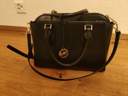 Michael Kors Damen Tasche schwarz Leder
