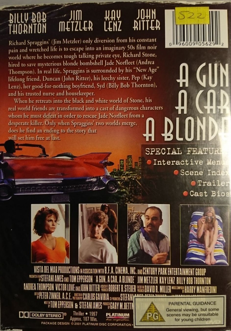 Alle DVDs: A Gun, A Car, A Blonde – Gebraucht aus Zürich von Raz88 1