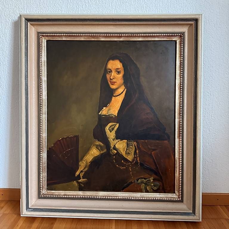 Dipinti: Gerahmtes Portraitgemälde ? klassische Damen – Usato da Spreitenbach venduto da ren_l2wd
