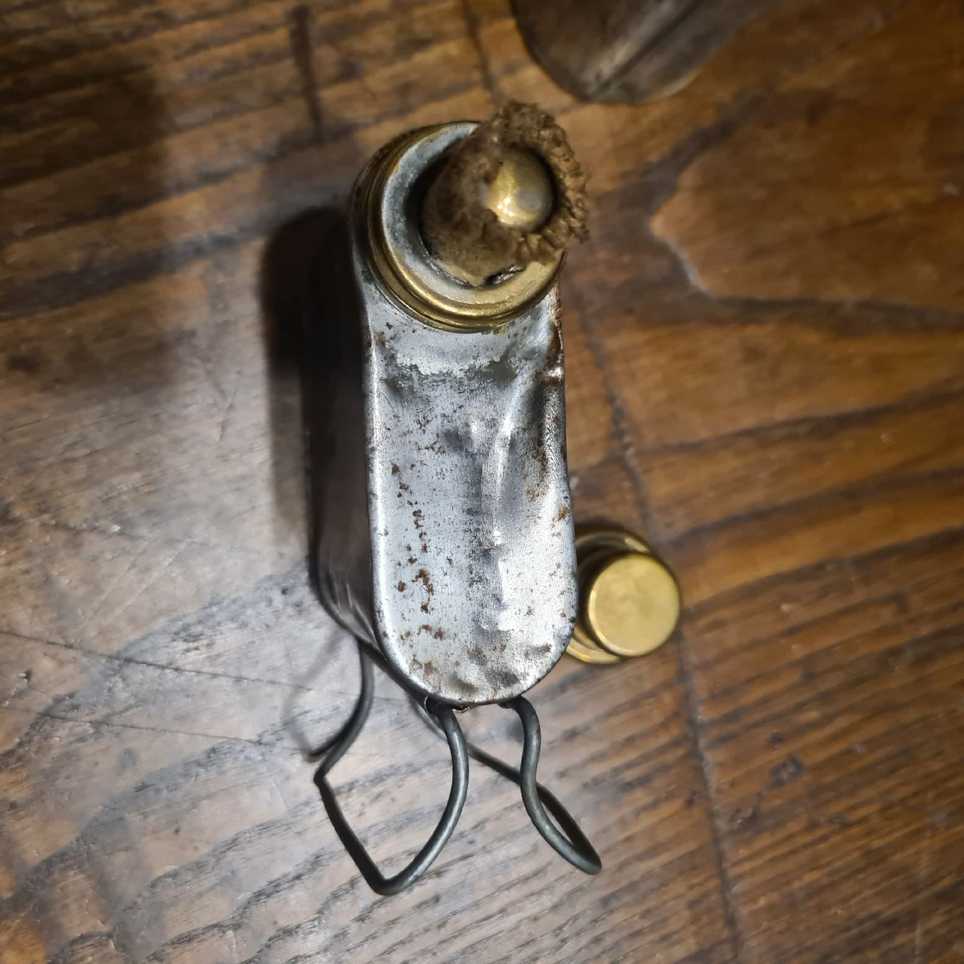 Lampade: Petrollampe, Handlampe mit Kanne – Usato da Zuzwil SG venduto da mko_6m7z 1