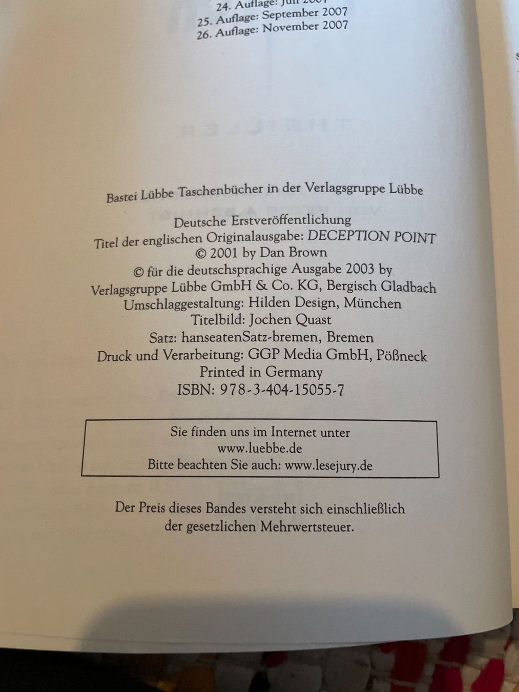 Libri: DAN BROWN - Meteor (2003) – Usato da Frasnacht venduto da GracyStore 2