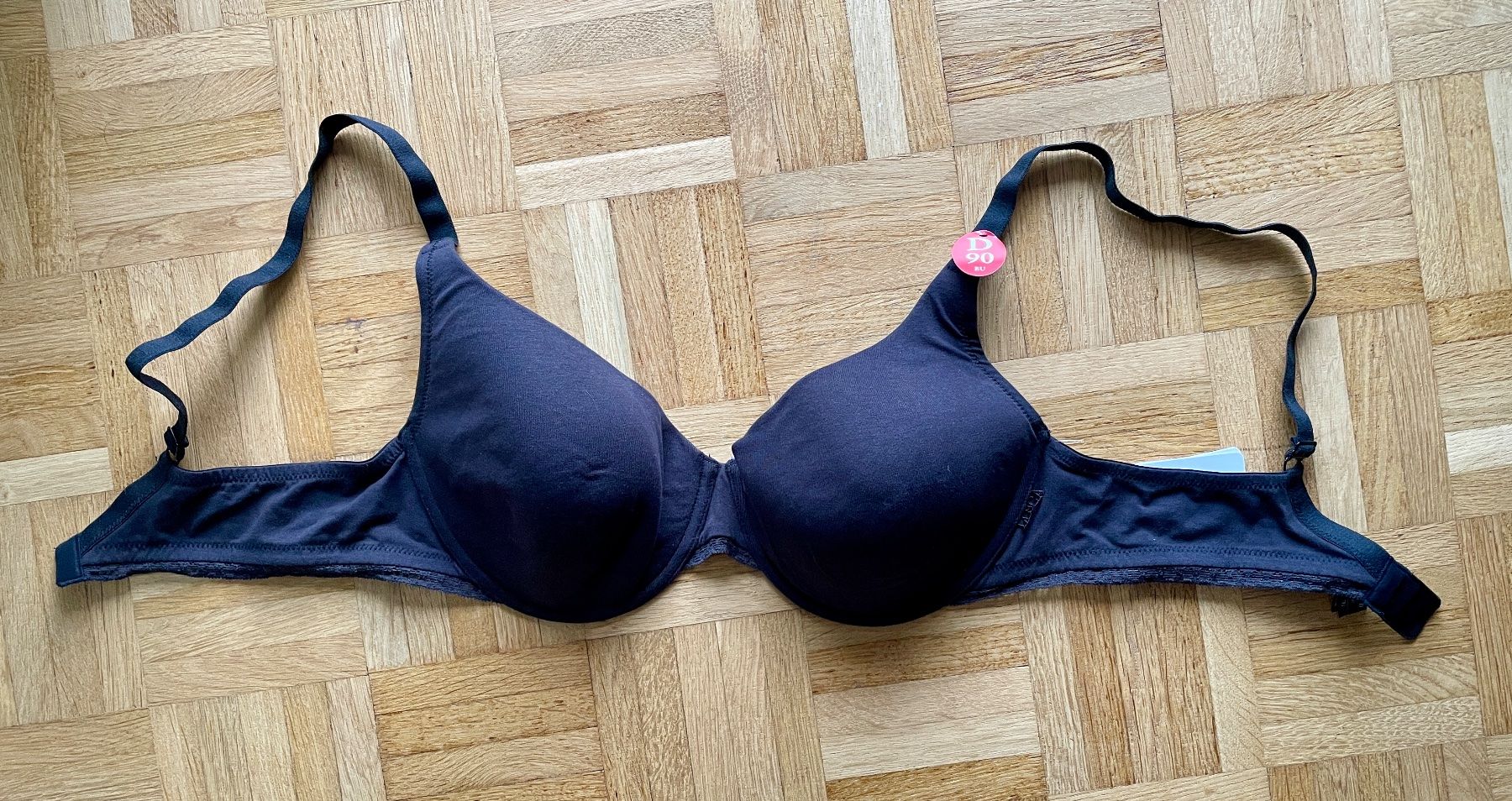 Altra biancheria intima: BH mit Bügel von Lisca, dunkelgrau, Grösse 90D, NEU – Nuovo e nell'imballaggio originale da Gümligen venduto da soleil149