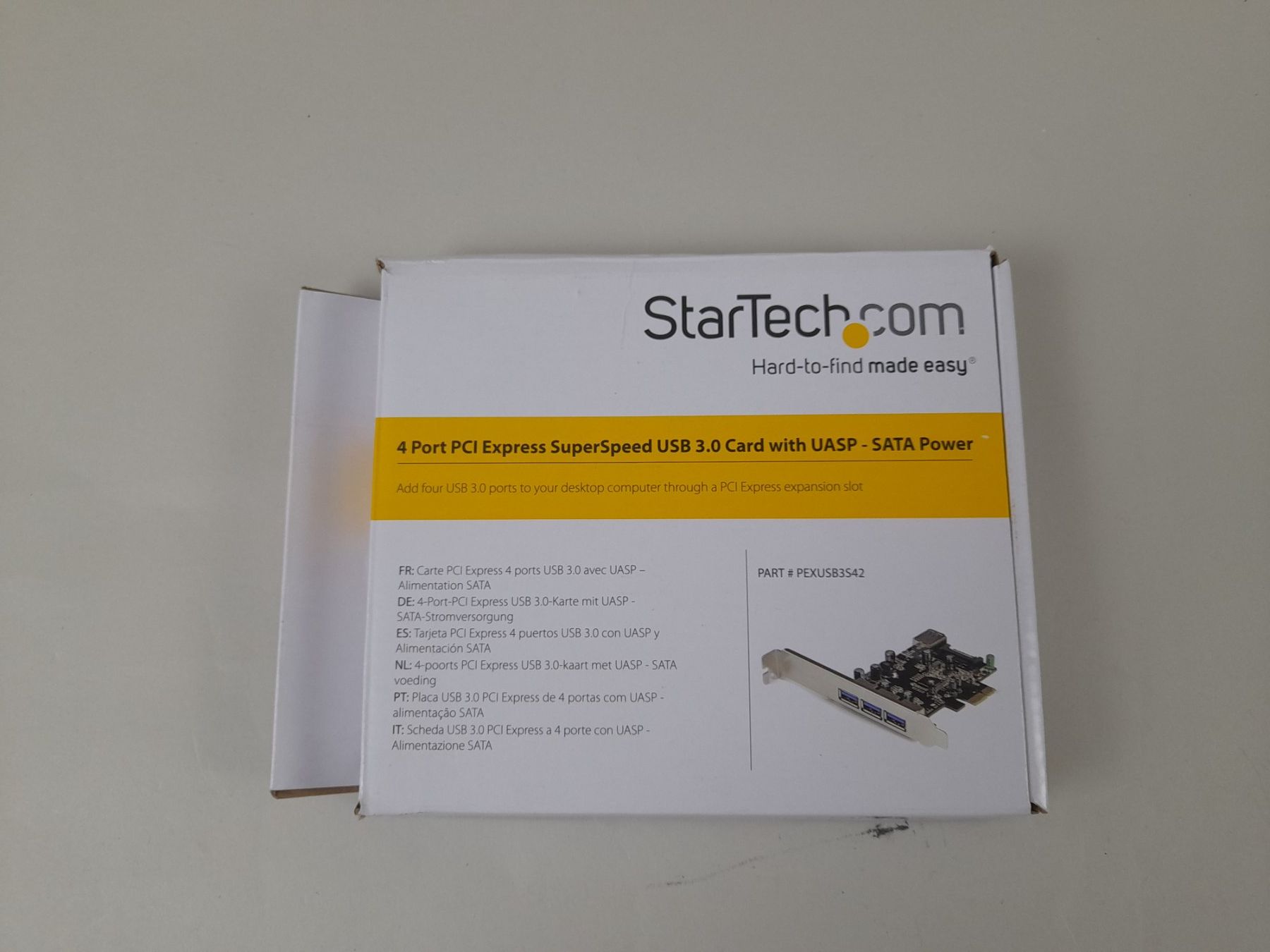 Laufwerke & Adapter: STARTECH 4-Port PCI Express USB 3.0 Karte – Neu (gemäss Beschreibung) aus Liebefeld von Restwert_Liebefeld