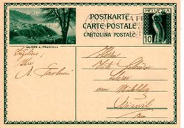 Bildpostkarte - Glion