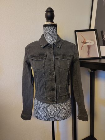 NOISY MAY - Cropped Jeansjacke, Gr. XS/S