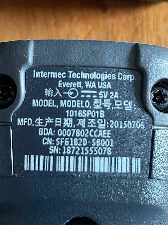 Scanner: Intermec SF61B2D Bluetooth Scanner, QR – Gebraucht aus Schötz von Tech_Shop 3