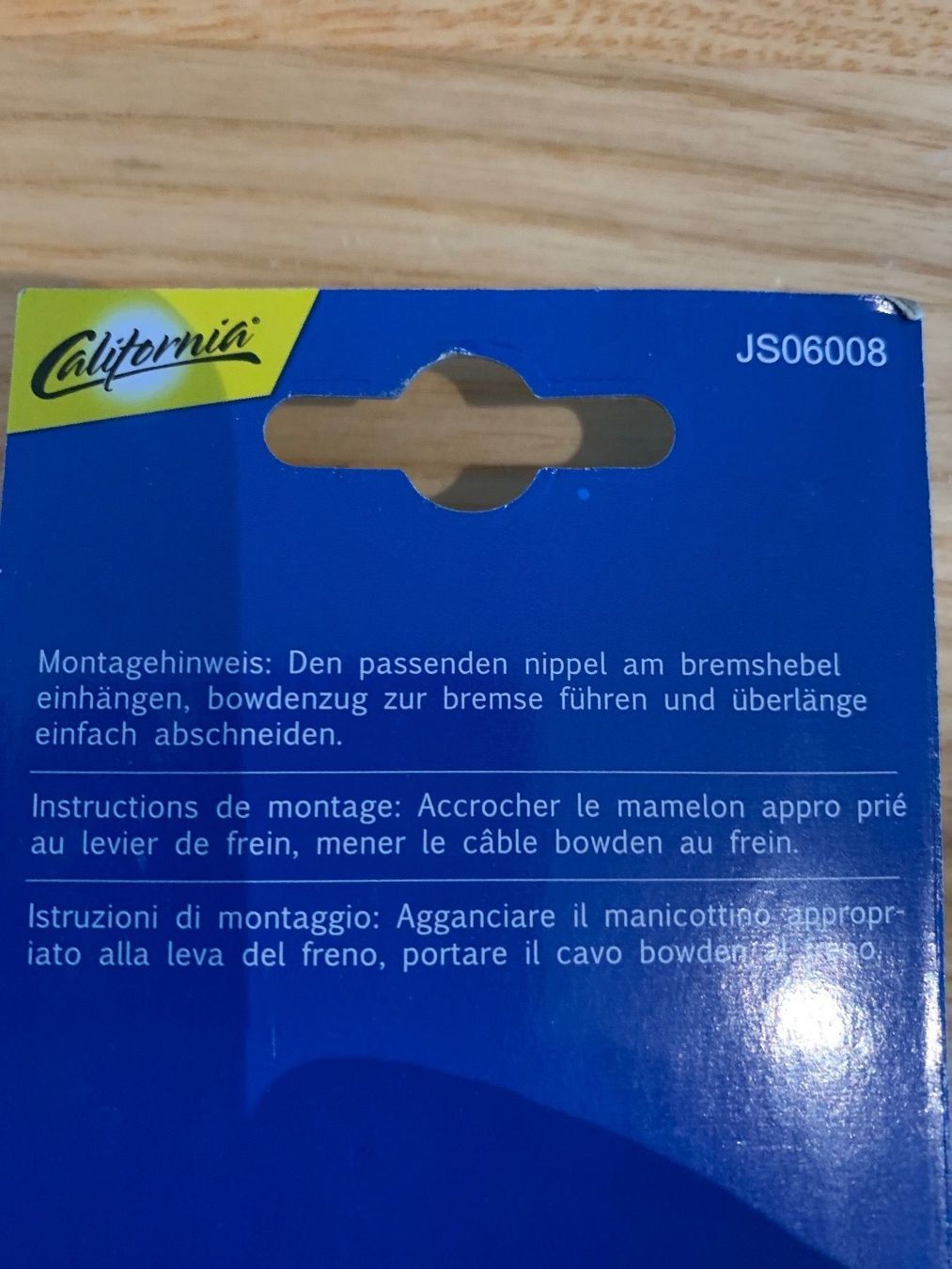Pezzi di ricambio: Velo Bremskabel – Nuovo e nell'imballaggio originale da Wettingen venduto da stern910 2