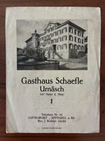 Prospekt vom Gasthaus Schaefle in Urnäsch AP