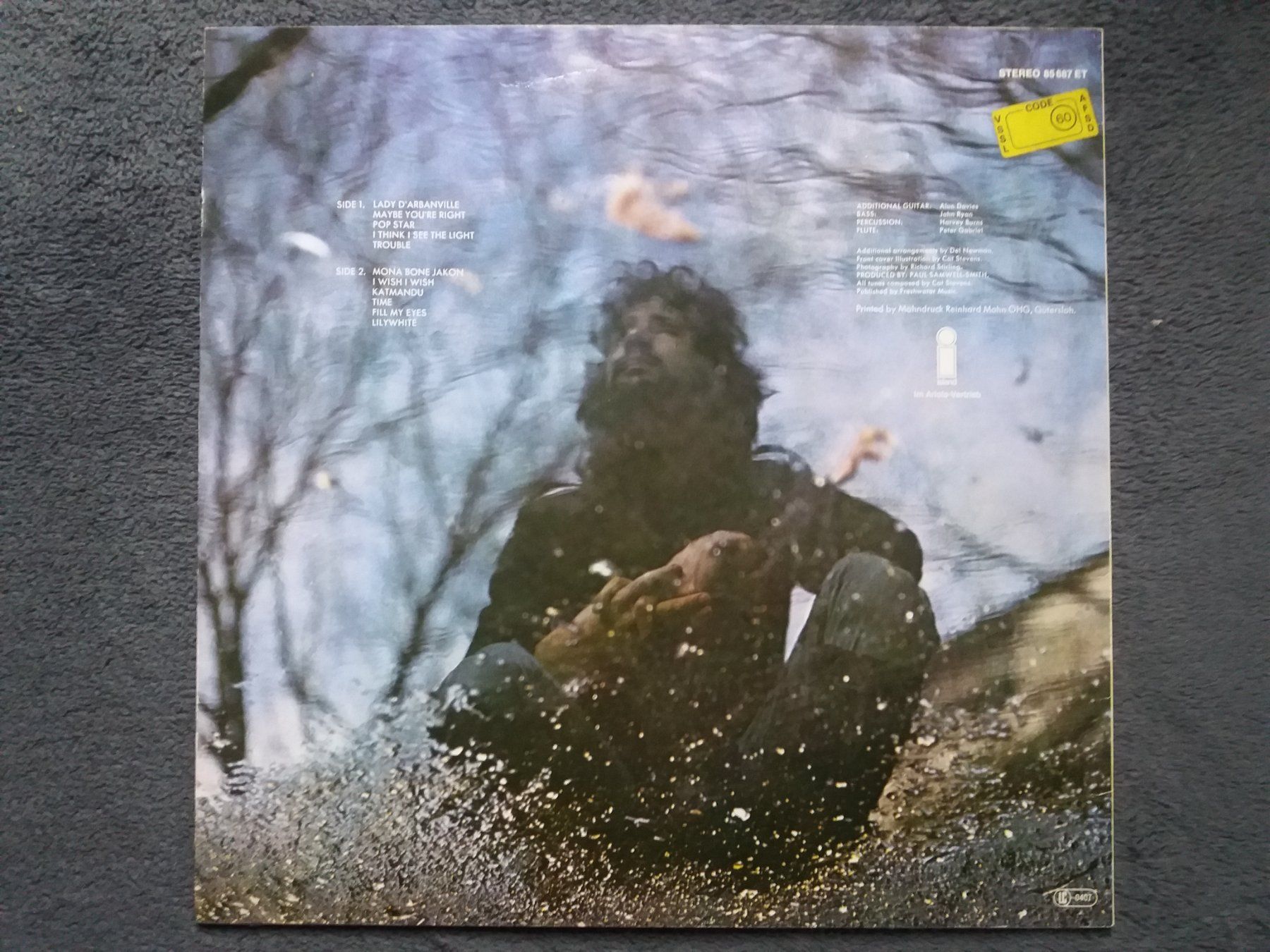 Dischi in vinile: LP (Cat Stevens) Mona Bone Jakon – Usato da Meyrin venduto da toutatis 1