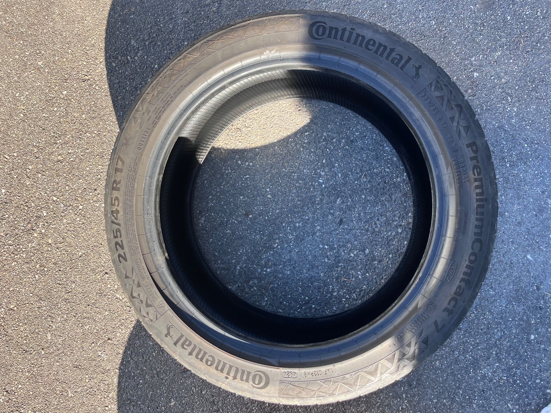 Continental Pneumatici & Ruote complete: 225/45R17  Continental – Usato da Schwaderloch venduto da z_g 1