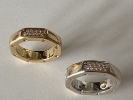Ring 750 Gold Diamanten Audemars Piguet 53 B120