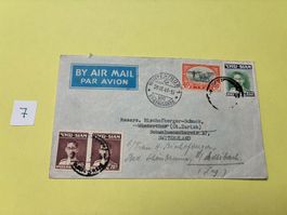 Flugpost Brief Thailand - Schweiz 1949
