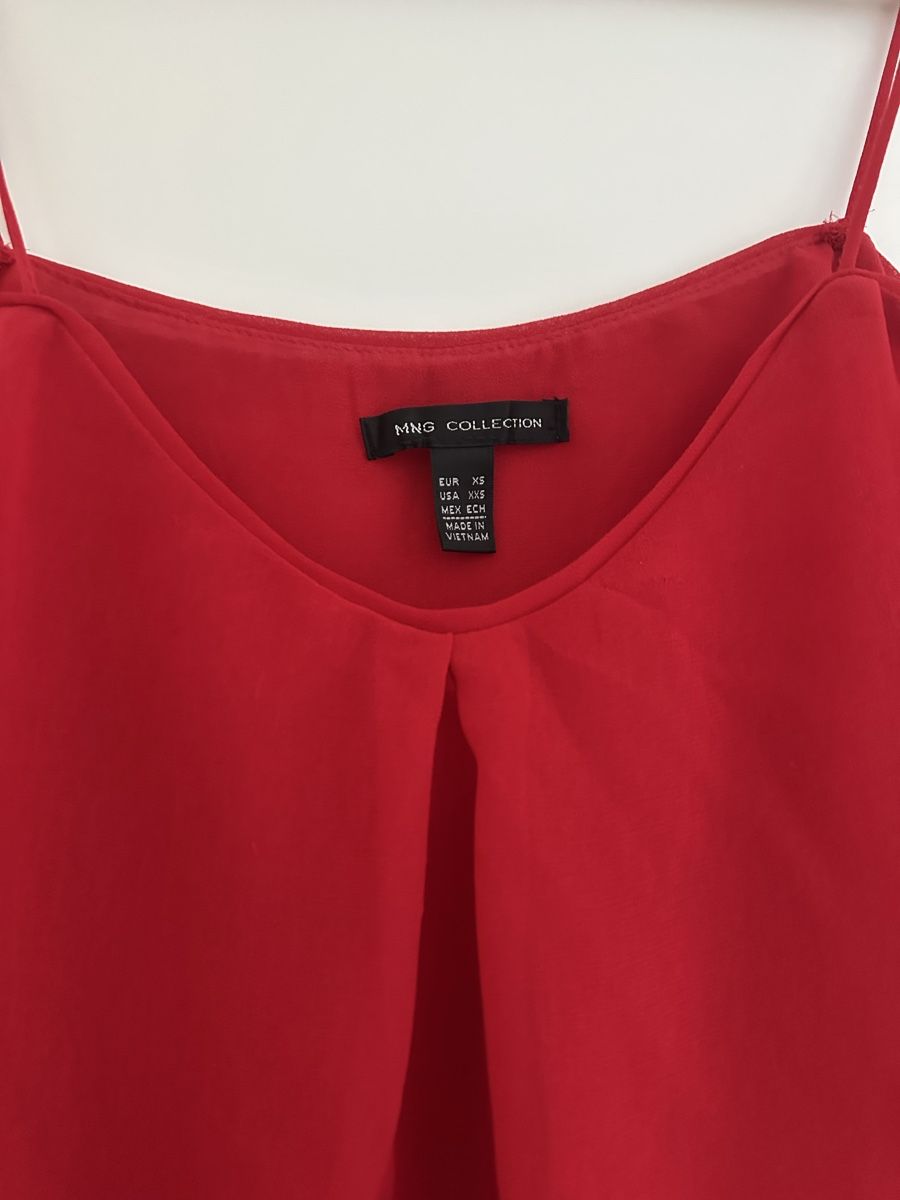 Mango Top: Rotes Sommertop Gr. XS Mango Collection - Elegant – Usato da Dänikon ZH venduto da Annikaberg 1