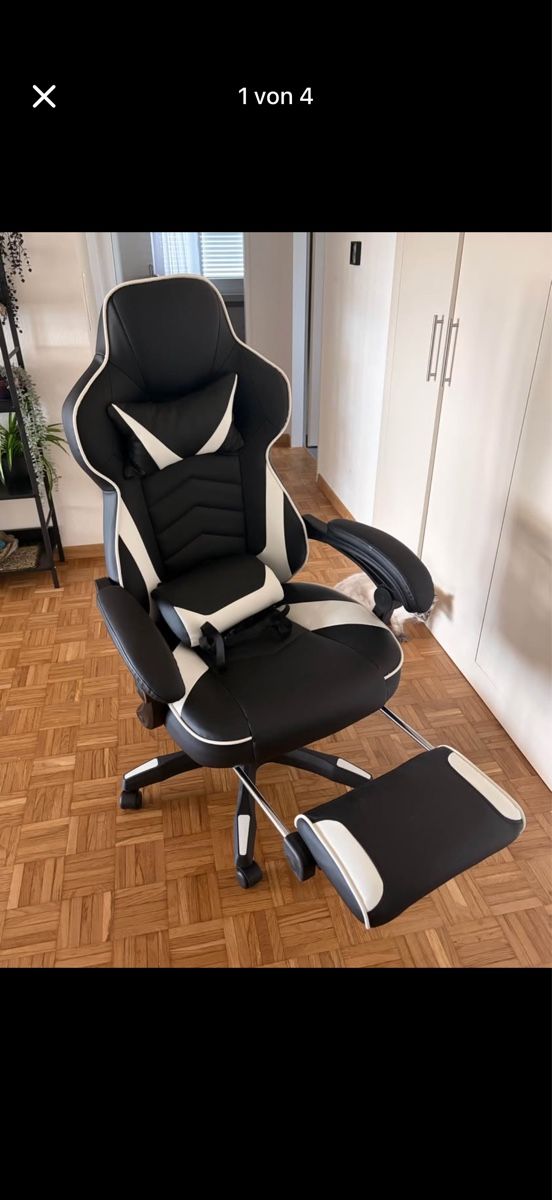 Stühle: Livetastic Gamingstuhl  – Neu (gemäss Beschreibung) aus Bronschhofen von nachzieheffekt 2