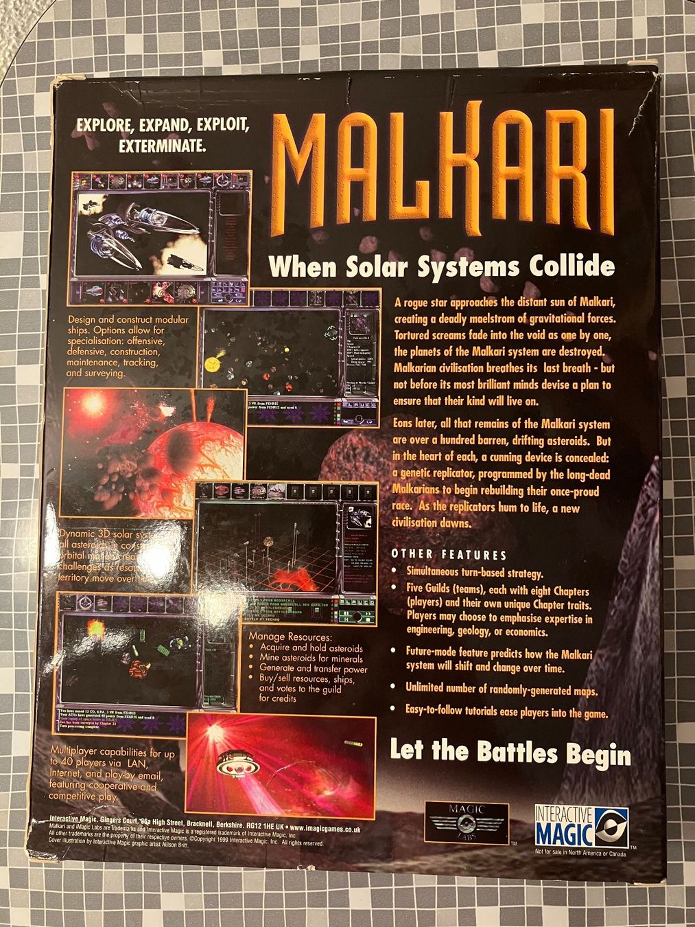 Spiele: Malkari - Big Box (PC, 1999, engl.) – Gebraucht aus Winkel von Asdas87 2