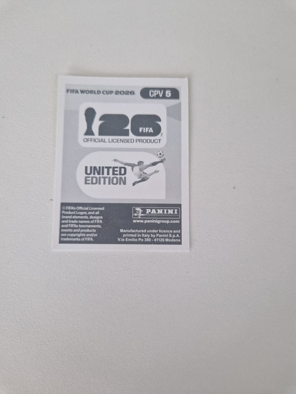 Panini Carte collezionabili: Panini Sticker CPV5 – Nuovo (secondo la descrizione) da Stüsslingen venduto da white_angel86 1