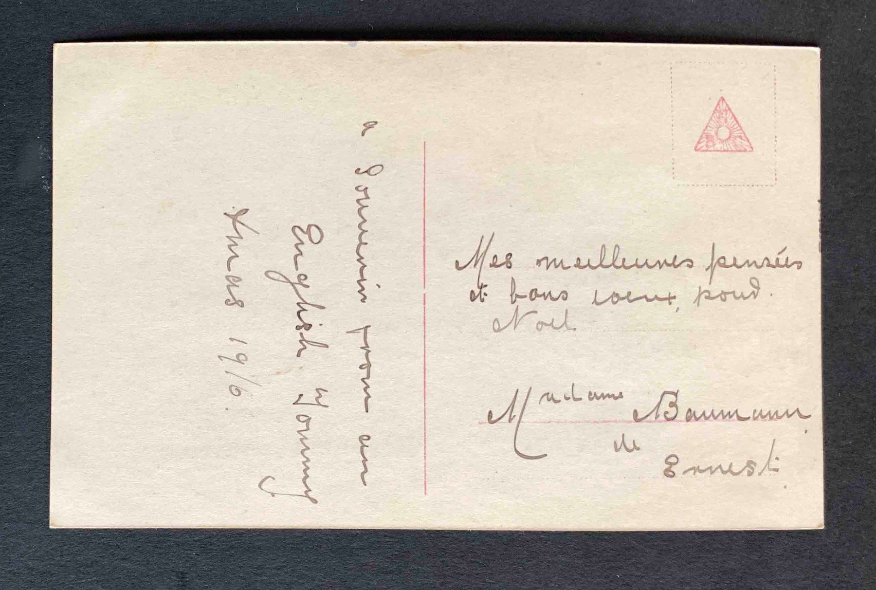 Ansichtskarten: AK Joyeux Noel – Gebraucht aus Goldau von Balkonia09 1