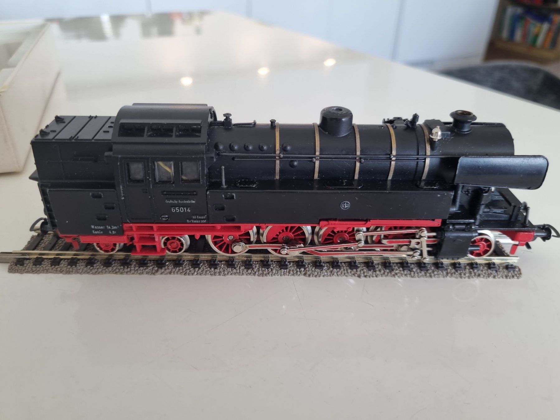 Fleischmann Modellini di ferrovie: Fleischmann DB BR65 Dampflok H0 in OVP – Usato da Zürich venduto da nibadi 7