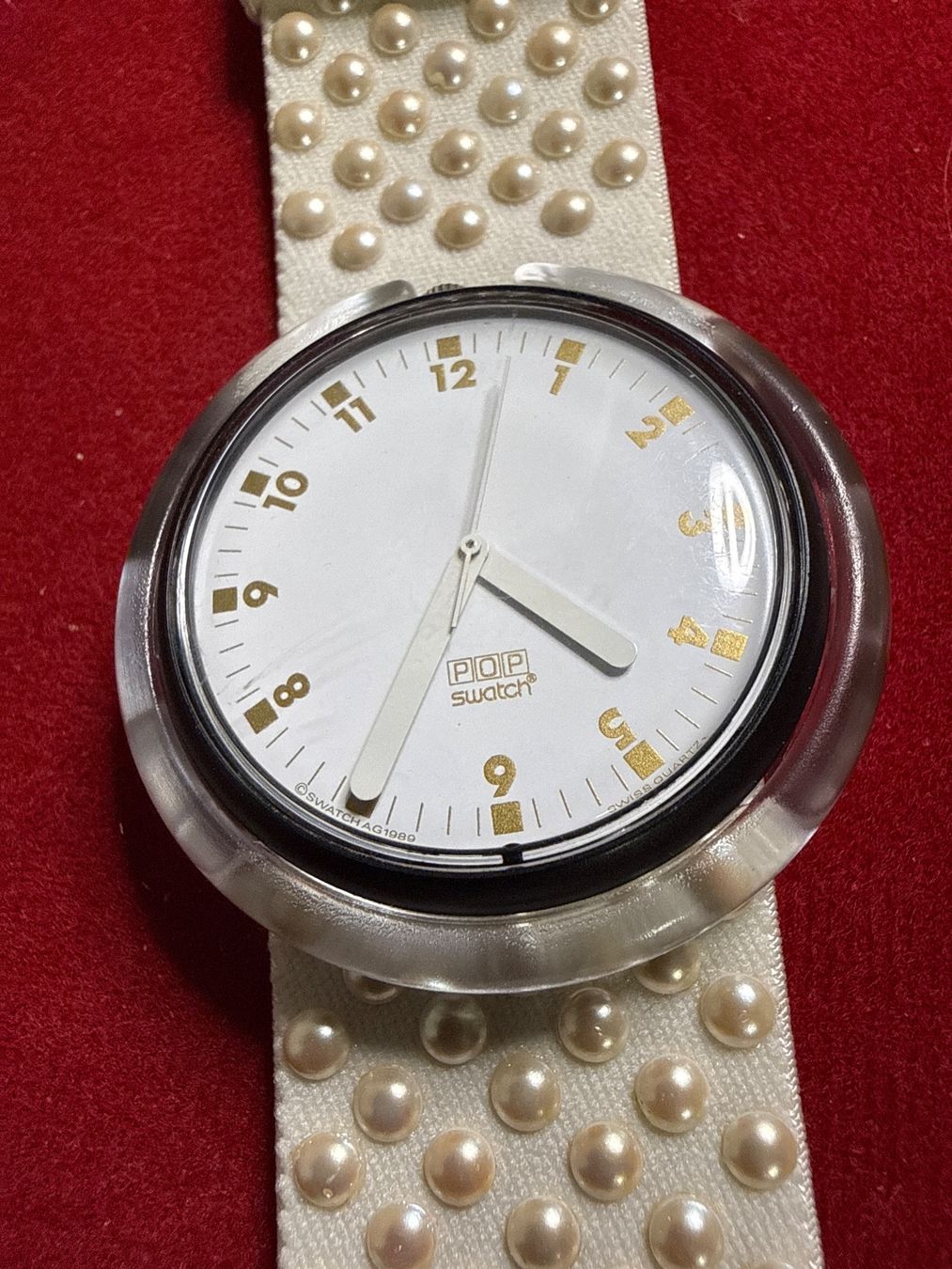 Swatch Uhren: Pop Swatch 1989 – Gebraucht aus Pfeffingen von Allhandelklgwatches