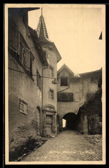Cartoline postali: AK Auvernier, La Roche – Usato da Berlin venduto da bartko-reher