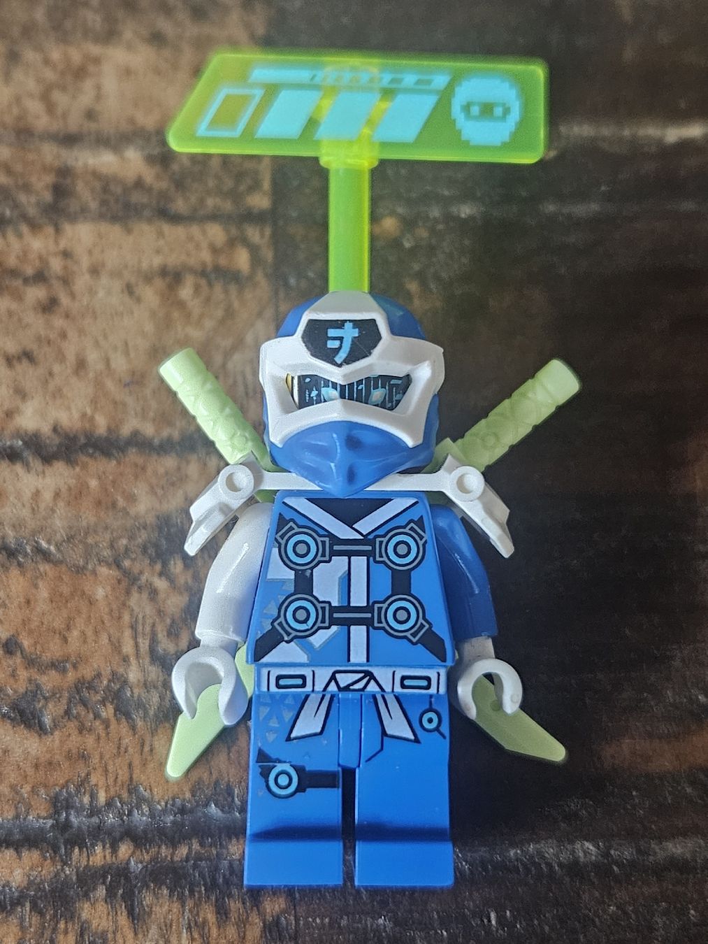 Lego Kit di costruzioni: lego figurine ninjago njo0563 Jay - Digi Jay, – Usato da Confignon venduto da Ecrofigs