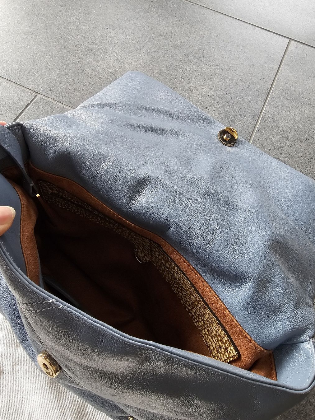 Borbonese Taschen für Damen: Ledertasche Borbonese – Gebraucht aus Altdorf UR von Saba_1688 3