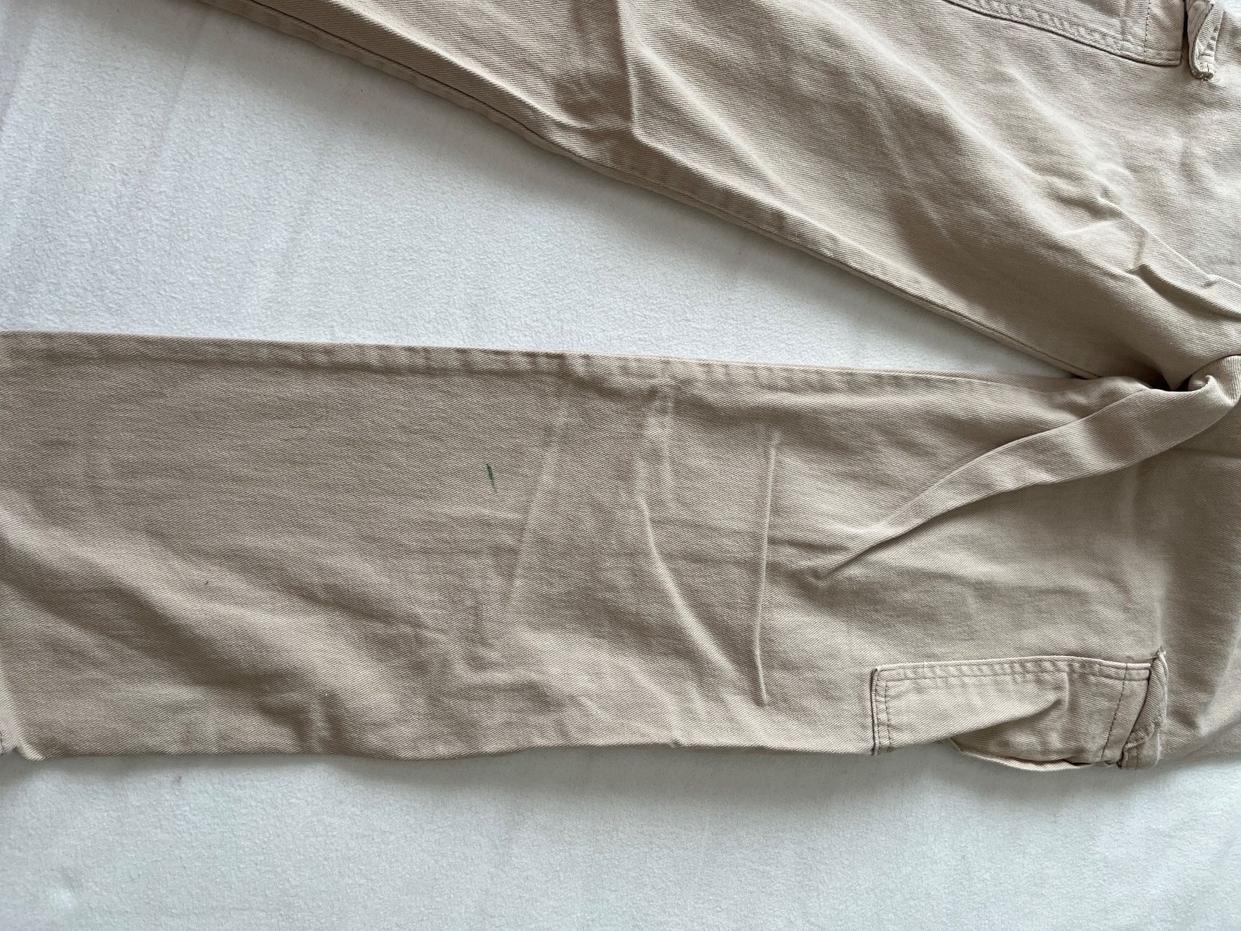 Shein Jeans: SHEIN cargo beige jeans gr XS 34 – Usato da Adligenswil venduto da Phoenix2017 3