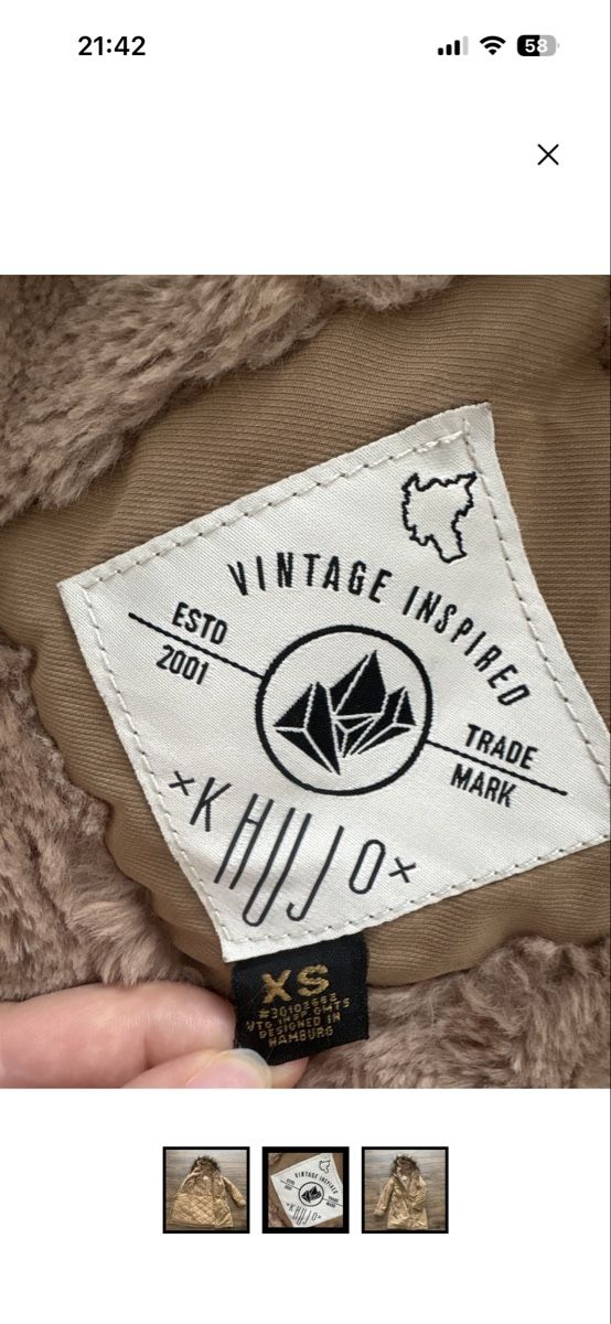 Khujo Cappotti: Wintermantel Beige – Usato da Bülach venduto da sel_775n 2