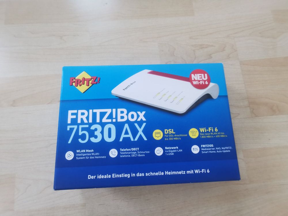 Fritzbox 7530 AX / WLANRouter Kaufen auf Ricardo
