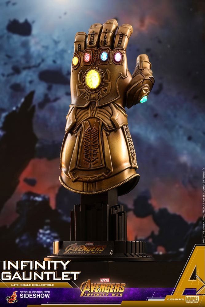 Hot Toys Figuren: 1:4 Infinity Gauntlet Replica Marvel Avengers: Infinity War – Neu und originalverpackt aus Wettingen von marcelbuechi 1