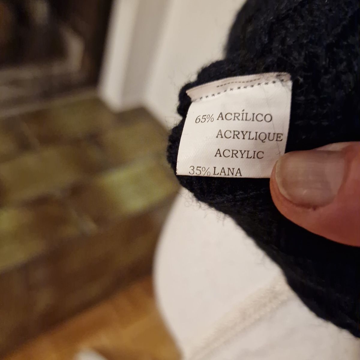 Maglioni & Felpe: Seven Star  Schwarzer Strickpullover Gr. S Wolle Mix elegant – Usato da St. Gallen venduto da mania03 4