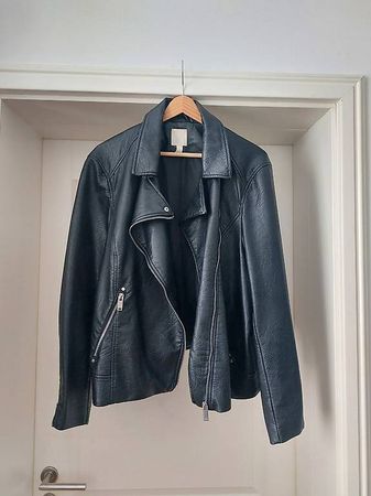 Kunstlederjacke von H&M, Gr. 2XL