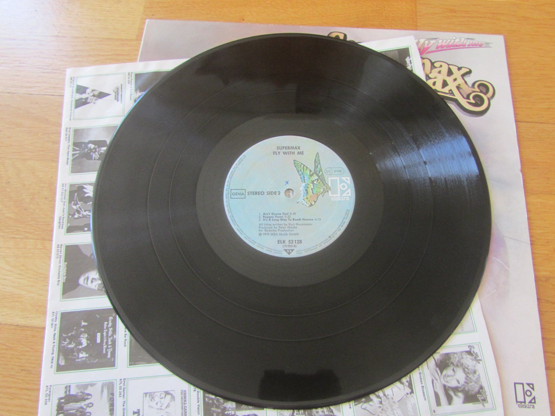 Dischi in vinile: Supermax:  Fly With Me Vinyl LP – Usato da Seengen venduto da mikelele 2