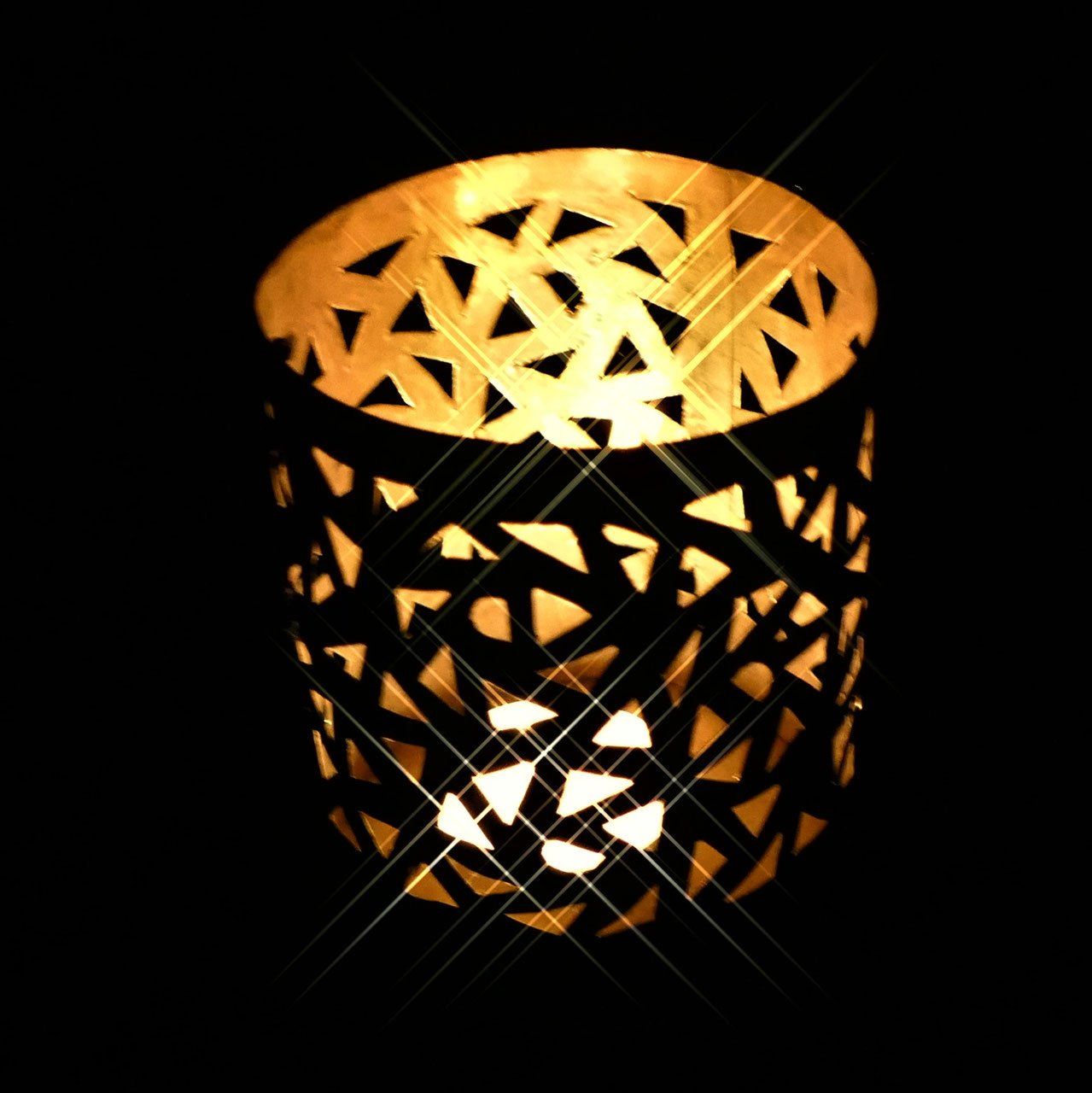 Tutte le decorazioni: Windlicht aus Alpaka und Messingrand – Nuovo (secondo la descrizione) da Therwil venduto da Tigersunne 1