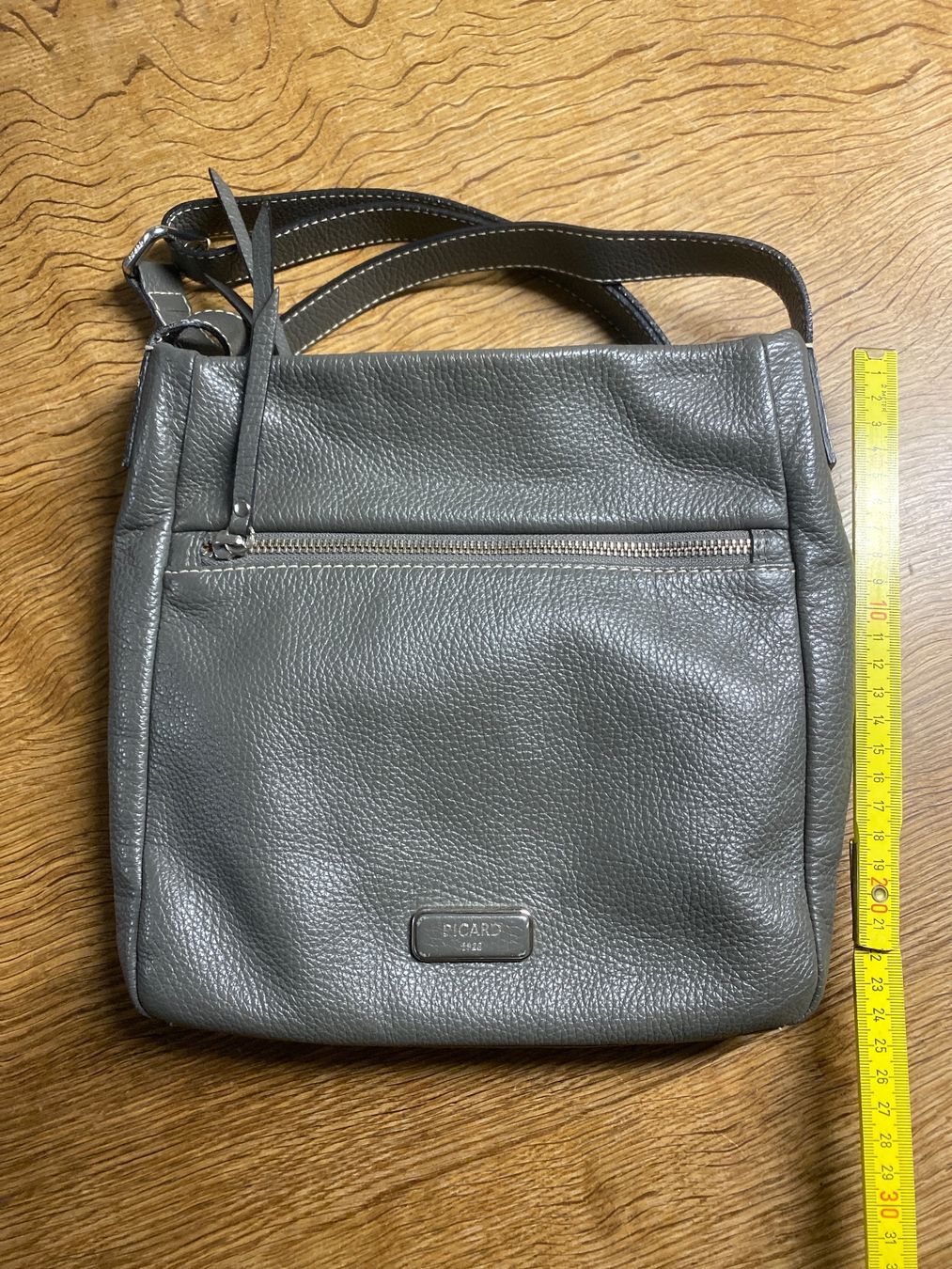 Picard Borse: *PICARD* TASCHE/HANDTASCHE Leder grau/anthrazit – Usato da Frauenfeld venduto da Boldi46 8