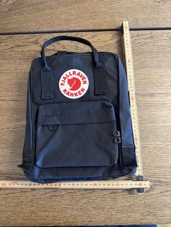 Rucksack Fjällräven Kanken schwarz guter Zustand mini