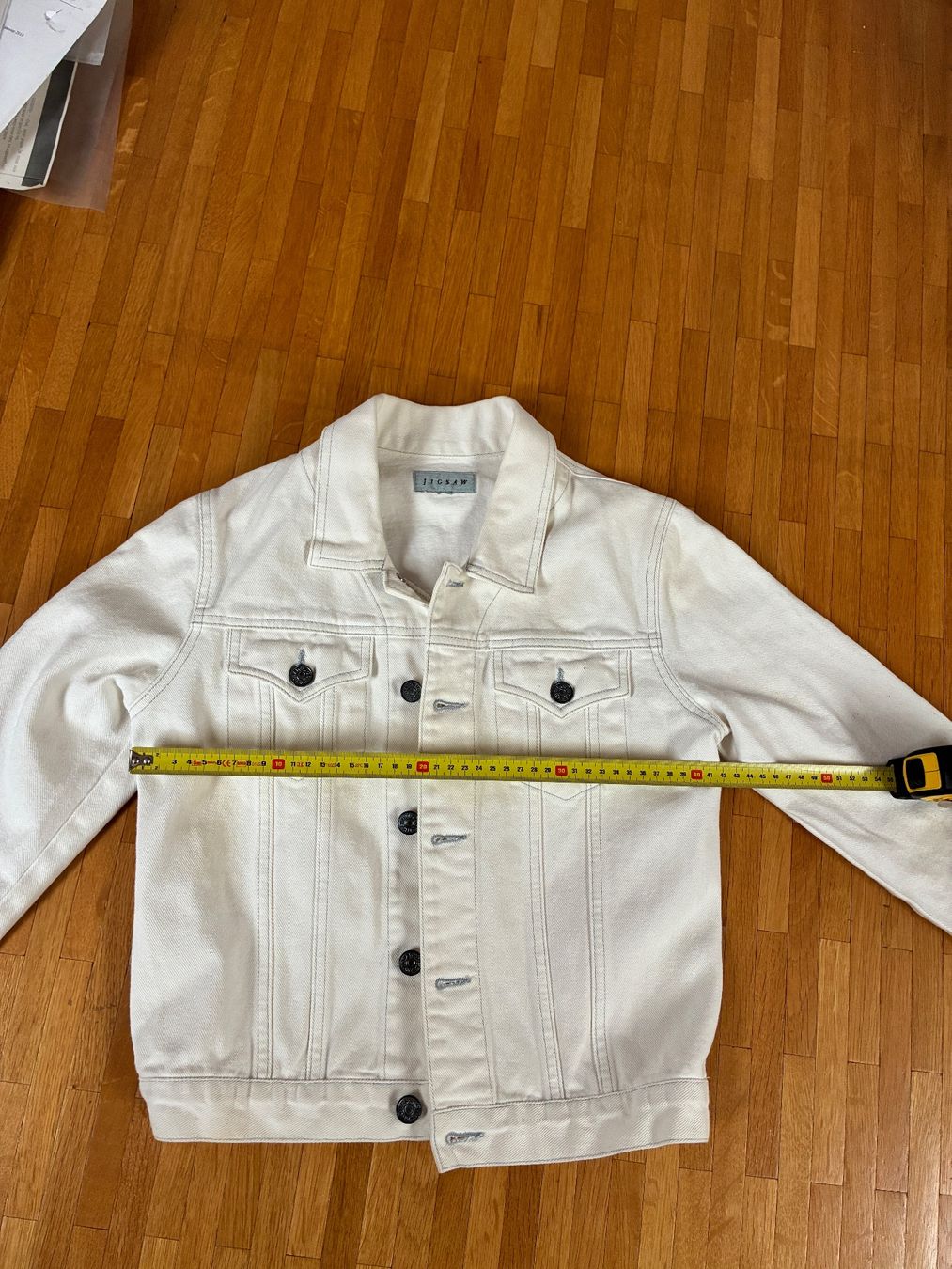 Giacche: Jeansjacke weiss XS – Usato da Veyrier venduto da gnoom74 2