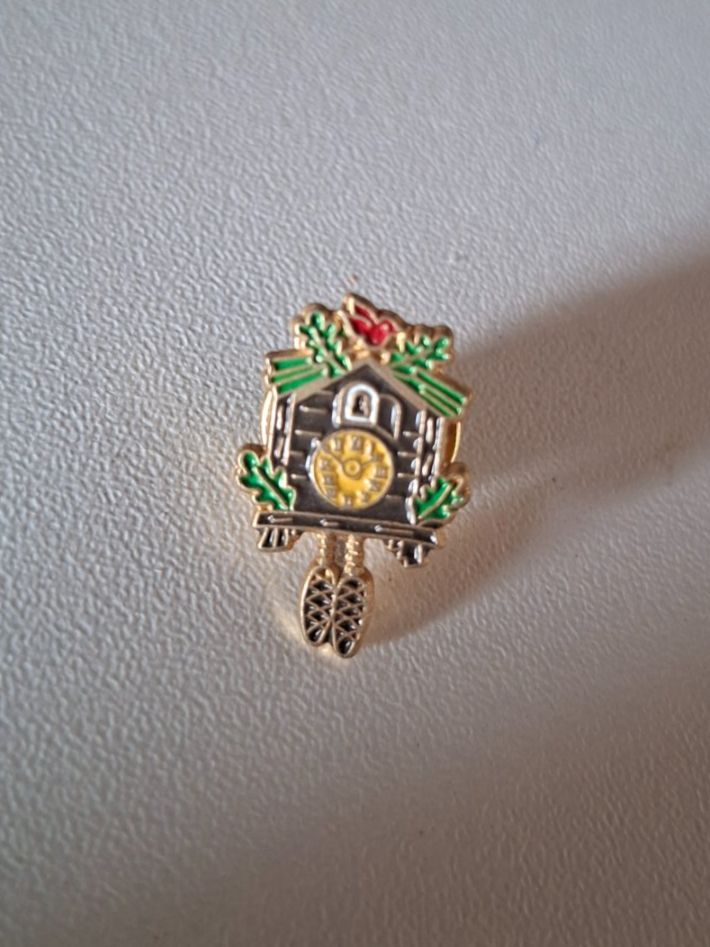 Placchette & Badge: Pin Kuckucksuhr – Usato da Erlinsbach venduto da pfunky