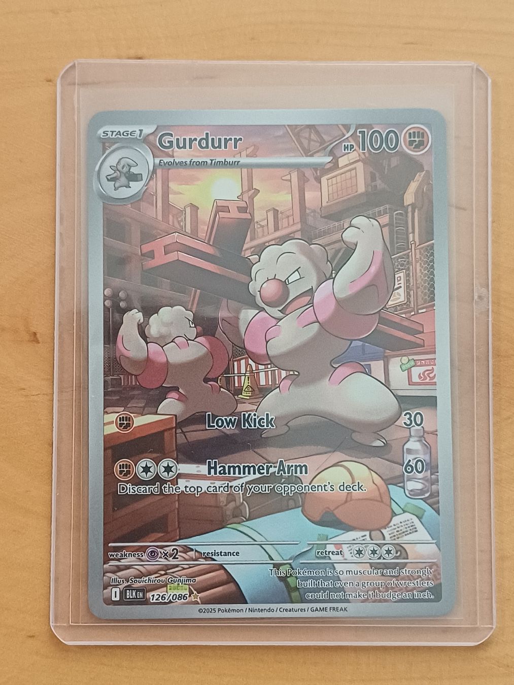 Pokémon Sammelbilder & Trading cards: Pokemon - Gurdurr – Neu (gemäss Beschreibung) aus Effretikon von Zitinjac
