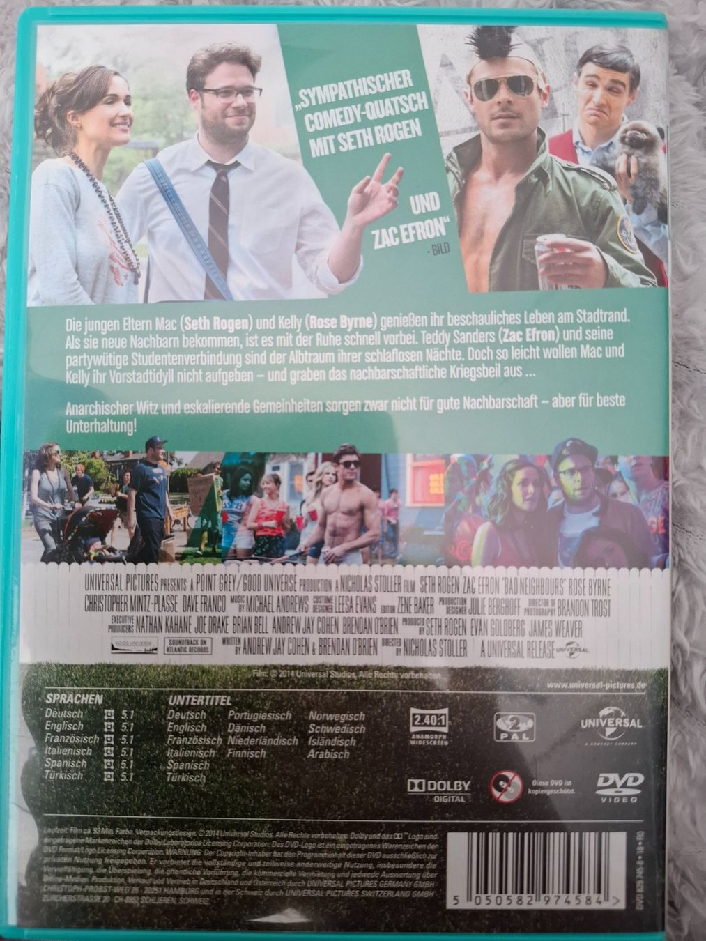Tutti i DVDs: DVD Bad Neighbors mit Zac Efron – Usato da Eiken venduto da Lashar 1