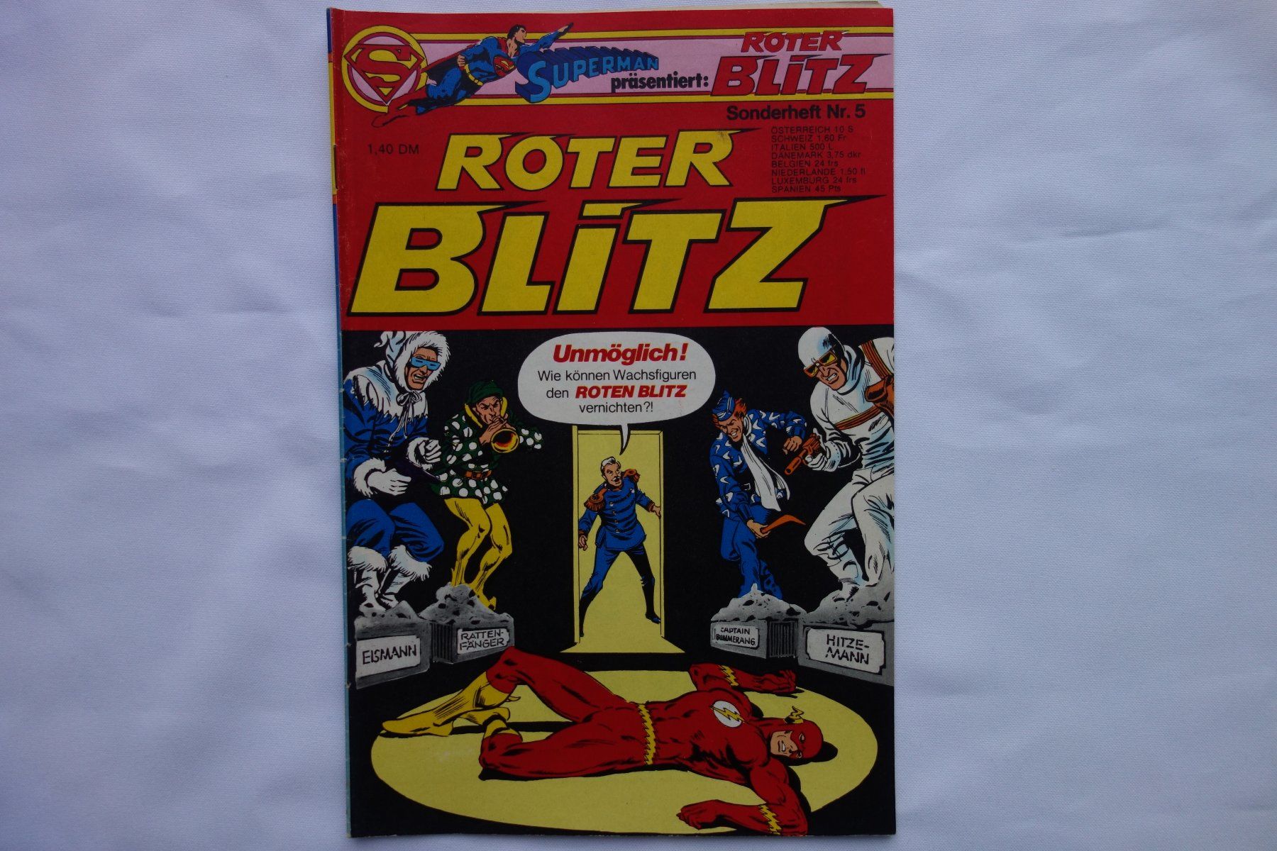Fumetti: Roter Blitz Sonderheft Nr. 5 - Gratis Versand ! – Usato da Luzern venduto da ron_35