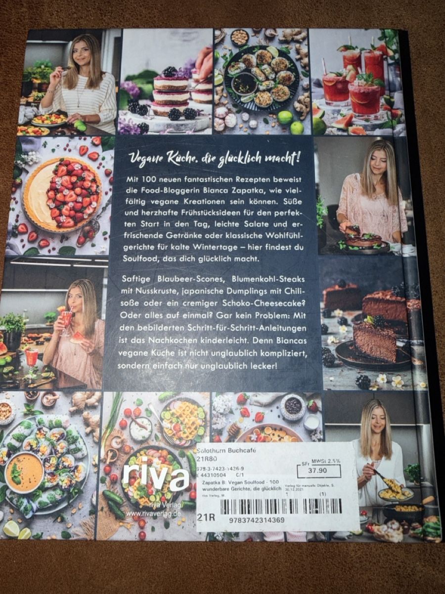 Libri: Vegan Soulfood Kochbuch – Usato da Walde AG venduto da Hanutta 3