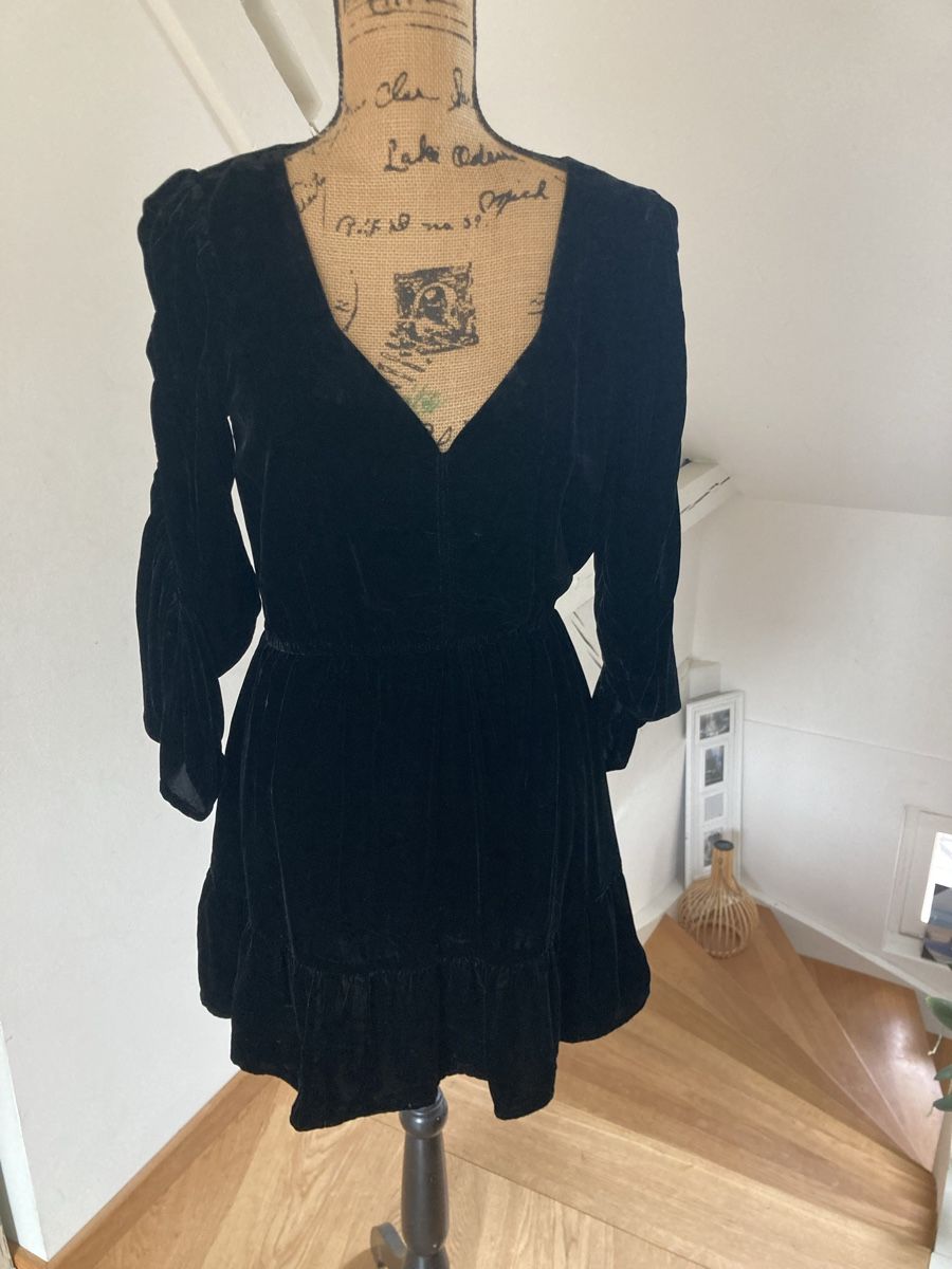 Mes Demoiselles Vestiti: Samtkleid der Marke MesDemoiselles, schwarz – Nuovo (secondo la descrizione) da Binningen venduto da kku01