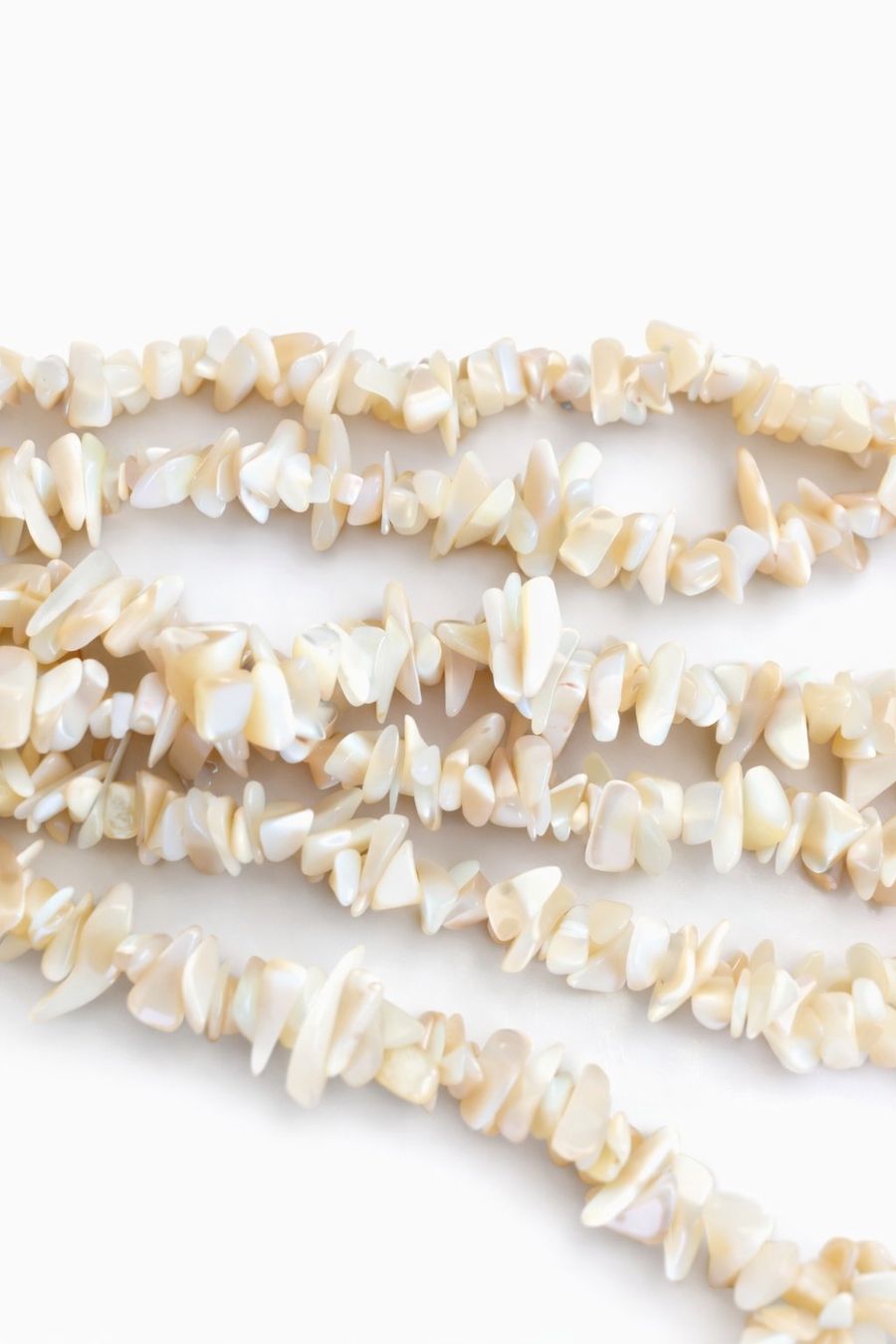 Catenine: Naturstein-Kette Beige 45.5 cm – Nuovo (secondo la descrizione) da Fully venduto da VaneaSelection 6