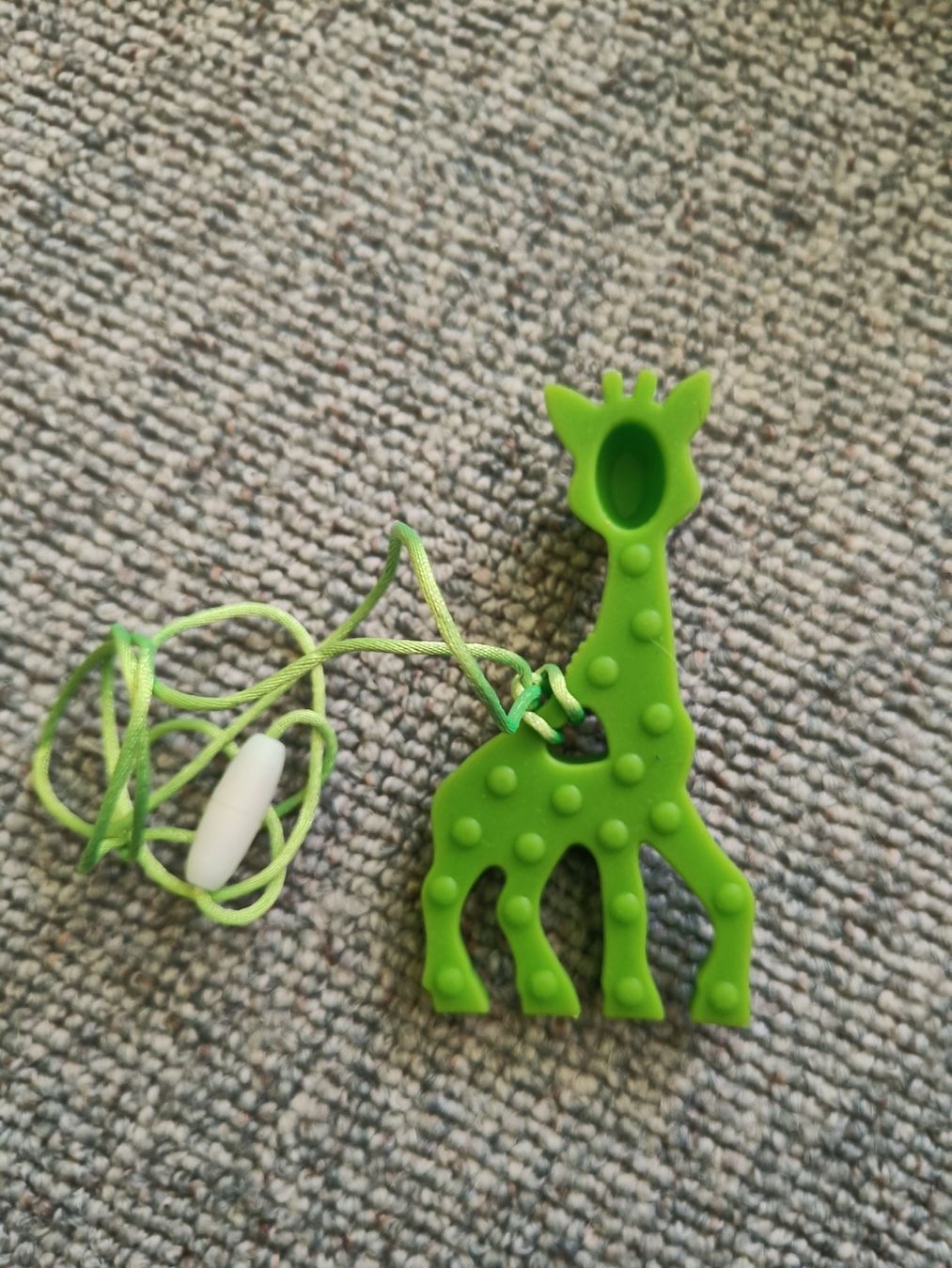 Succhiotti & catenelle porta ciuccio: Beissketten Anhäger Giraffe – Nuovo (secondo la descrizione) da Jaberg venduto da urig17. 1