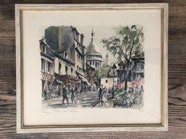 Franz Herbelot Vintage Paris Place du Tertre